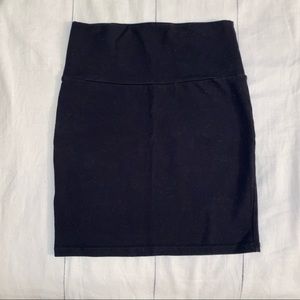 Black Bodycon Pencil Skirt